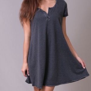 Z Supply Raw Hem Tshirt Dress